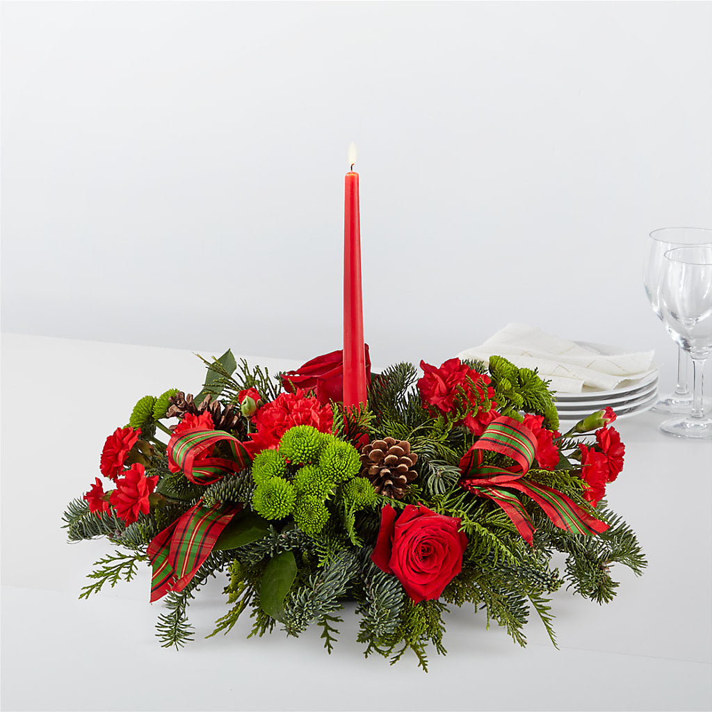 By the Candlelight Centerpiece – Burlington In Bloom Inc, Burlington IA