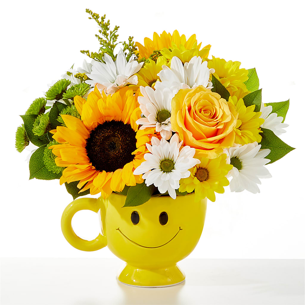 Be Happy Bouquet–Burlington in Bloom INC