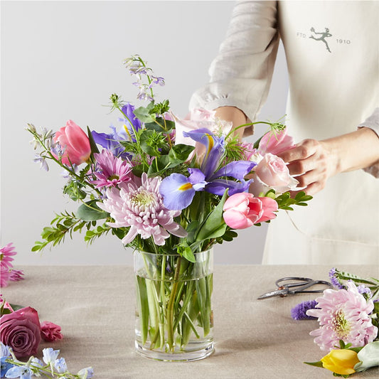 Pastel Tradition - A Florist Original – Burlington In Bloom Inc, Burlington IA