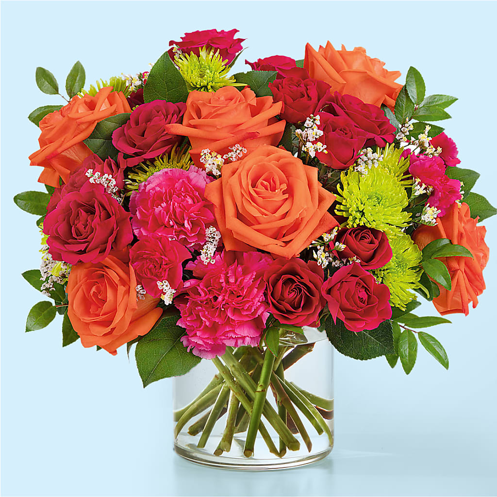 Colorful Carnival Bouquet – Burlington In Bloom Inc, Burlington IA