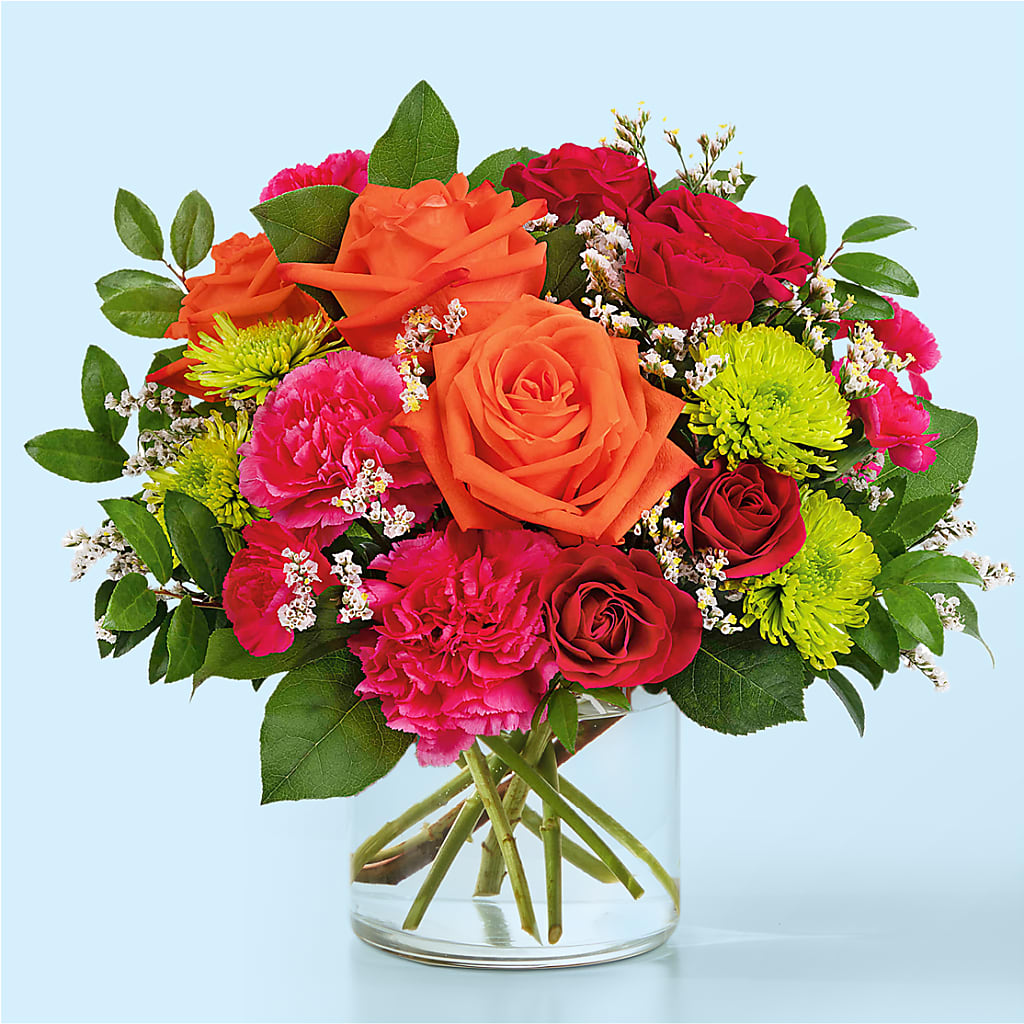 Colorful Carnival Bouquet – Burlington In Bloom Inc, Burlington IA