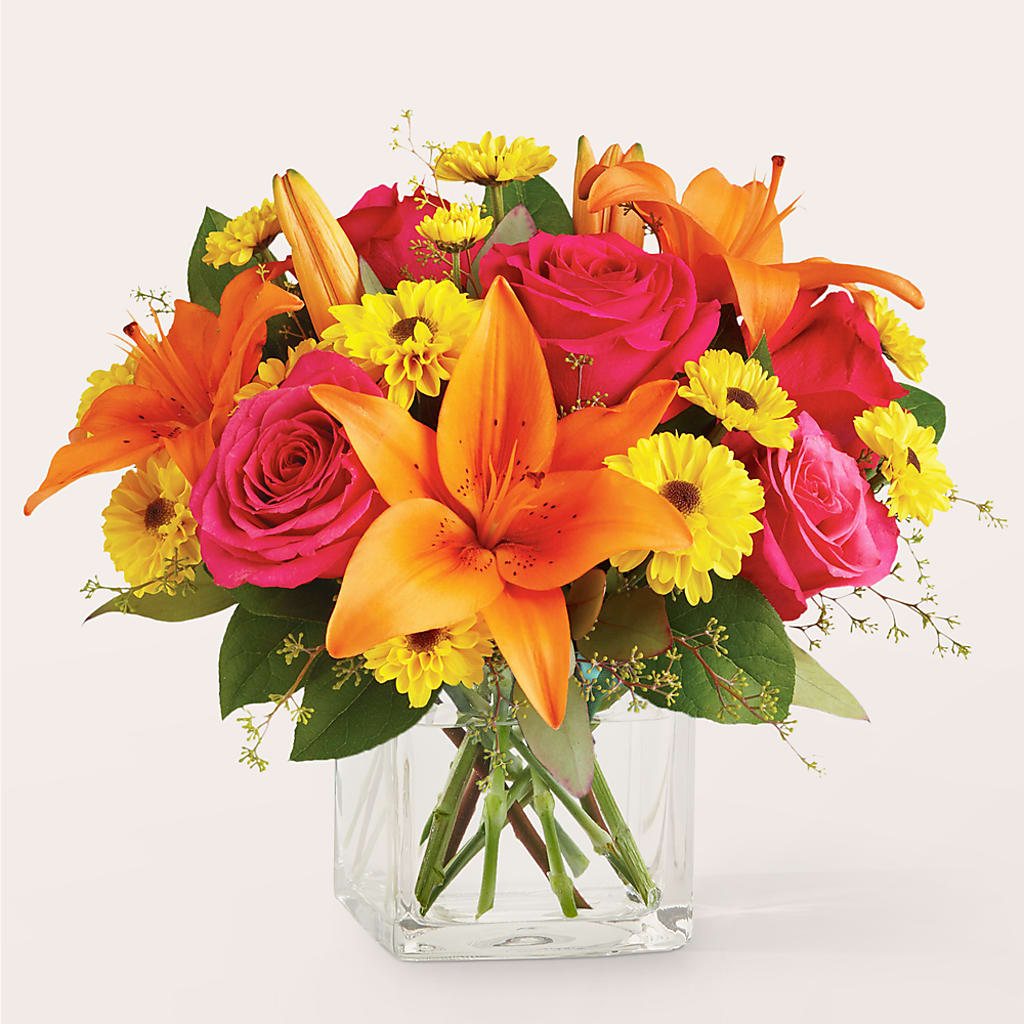 Neon Lights Bouquet – Burlington In Bloom Inc, Burlington IA