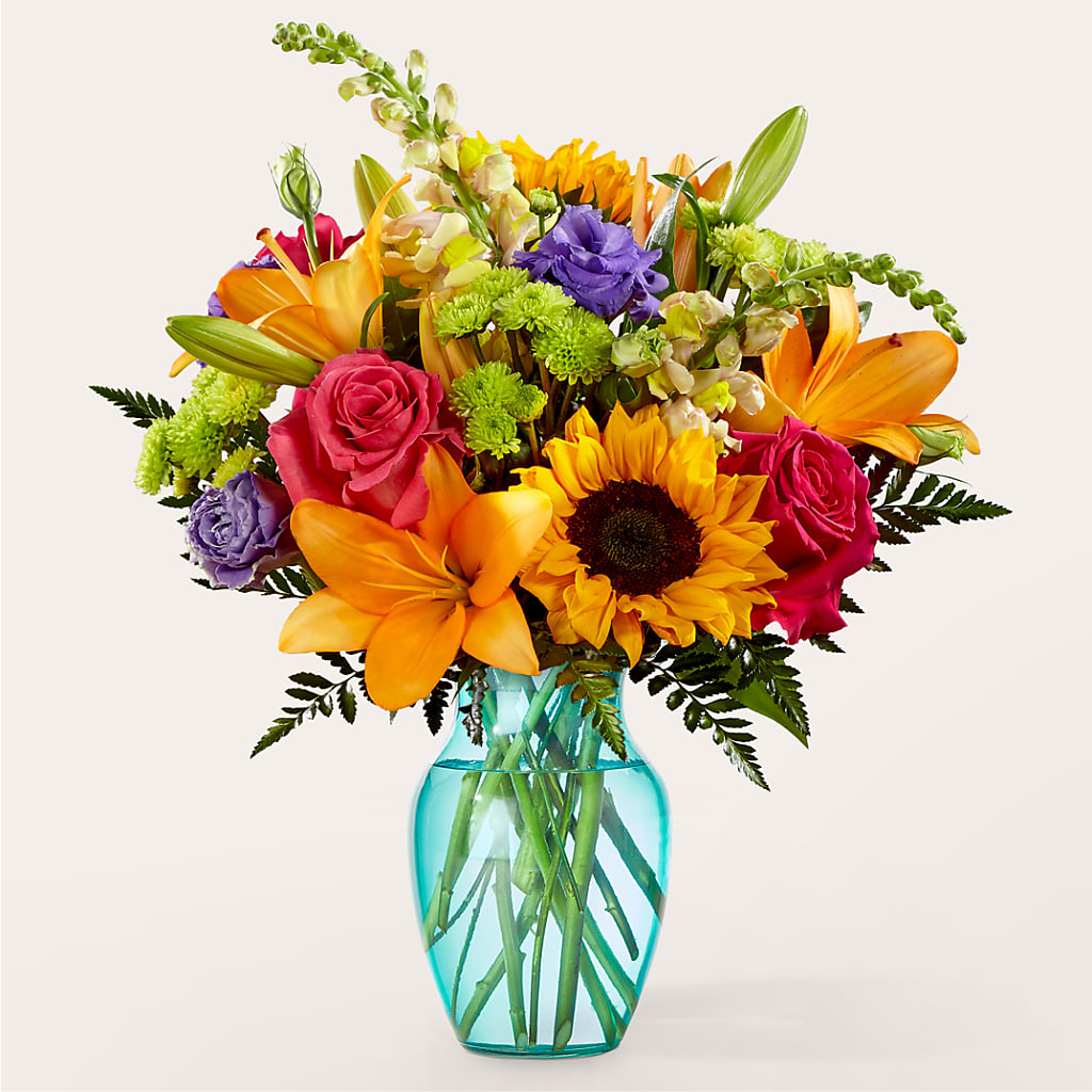 Double Rainbow Bouquet – Burlington In Bloom Inc, Burlington IA