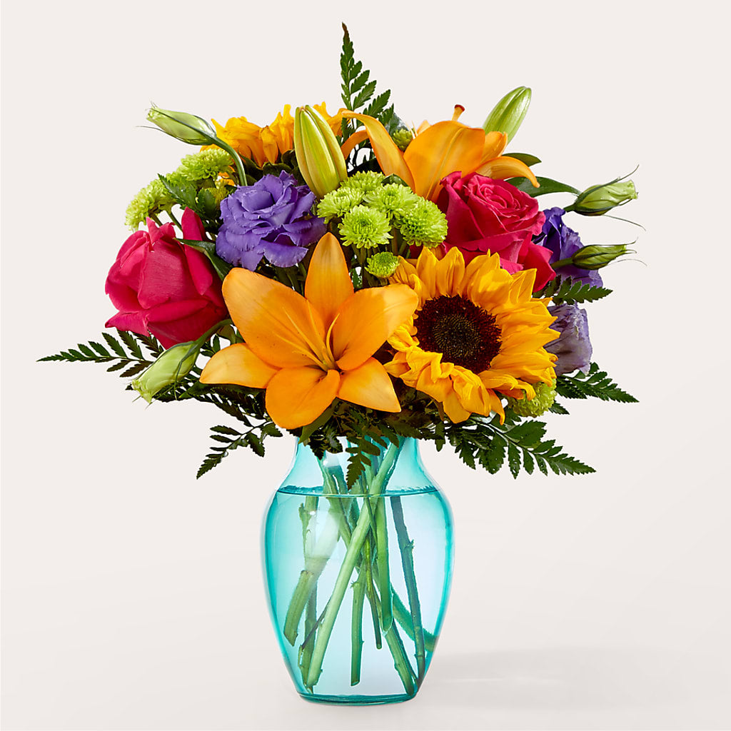Double Rainbow Bouquet – Burlington In Bloom Inc, Burlington IA
