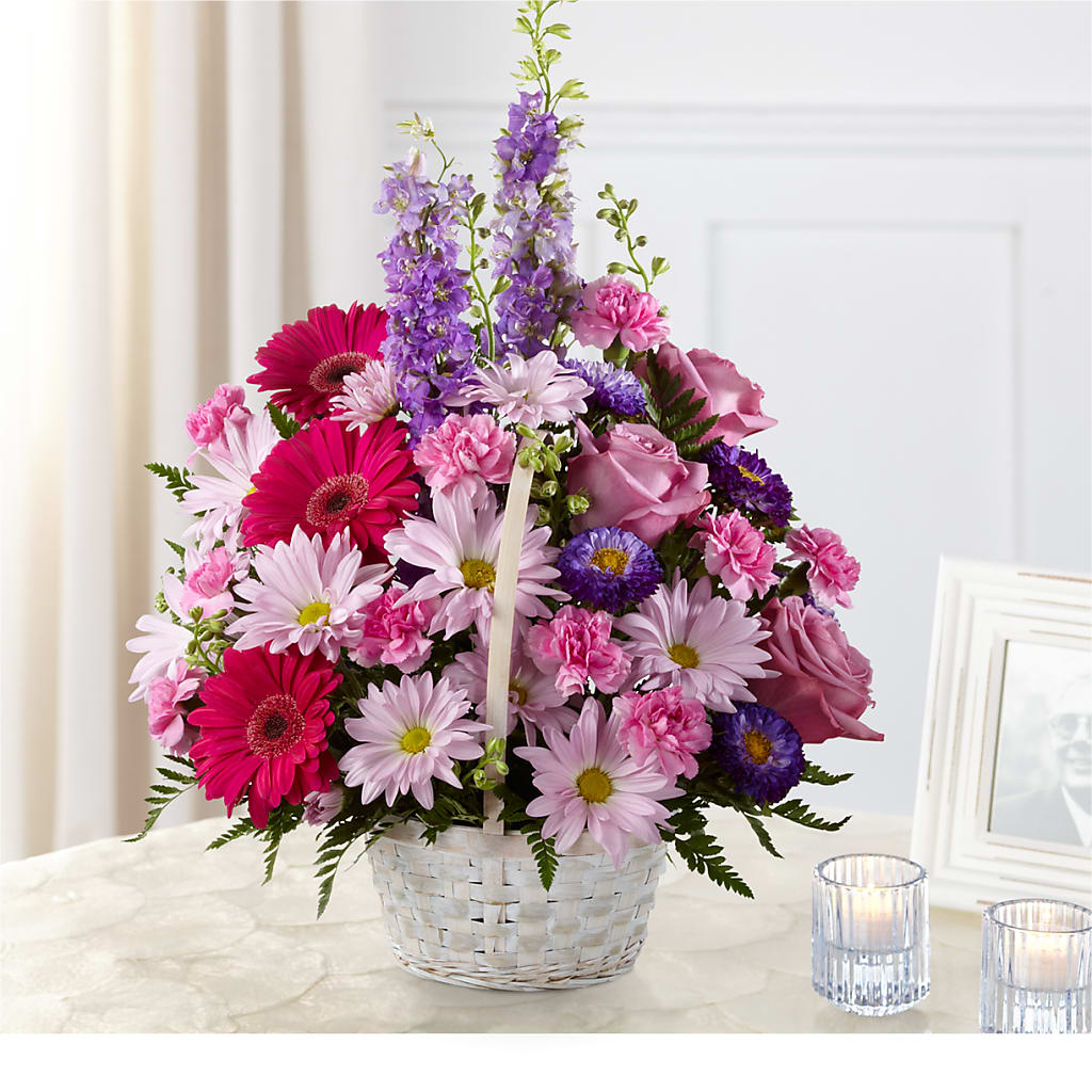Pastel Peace Basket – Burlington In Bloom Inc, Burlington IA