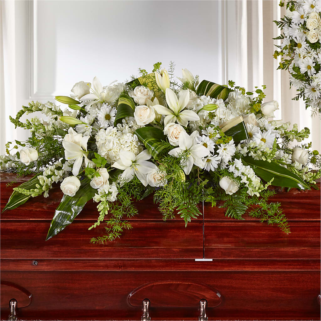 Abundance Casket Spray – Burlington In Bloom Inc, Burlington IA