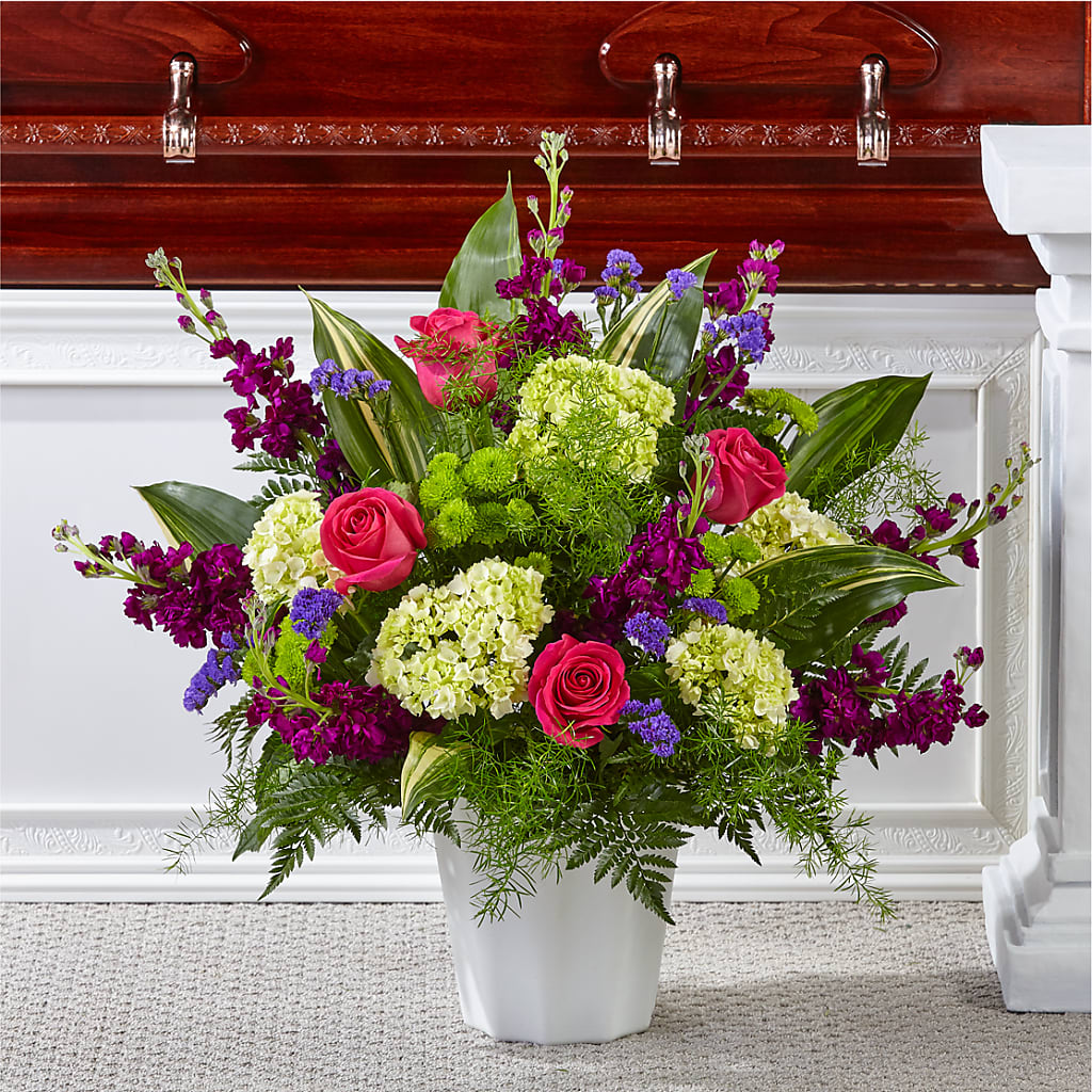 Beautiful Horizons Floor Basket – Burlington In Bloom Inc, Burlington IA