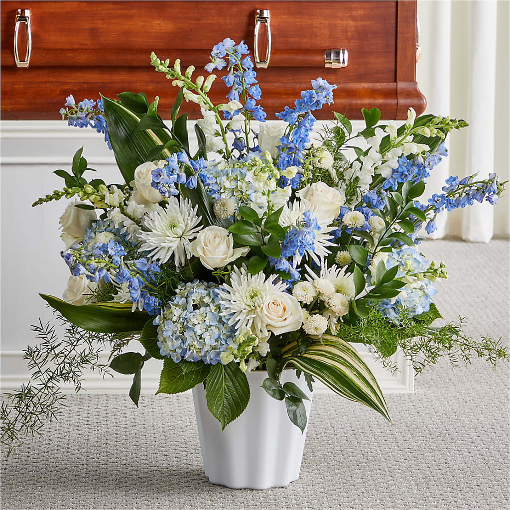 Everlasting Memories Floor Basket – Burlington In Bloom Inc, Burlington IA