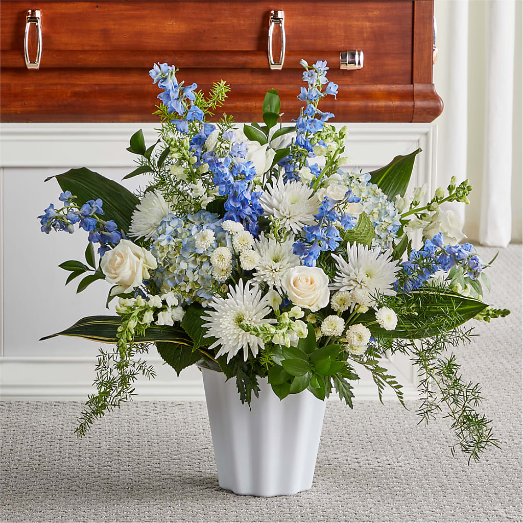 Everlasting Memories Floor Basket – Burlington In Bloom Inc, Burlington IA