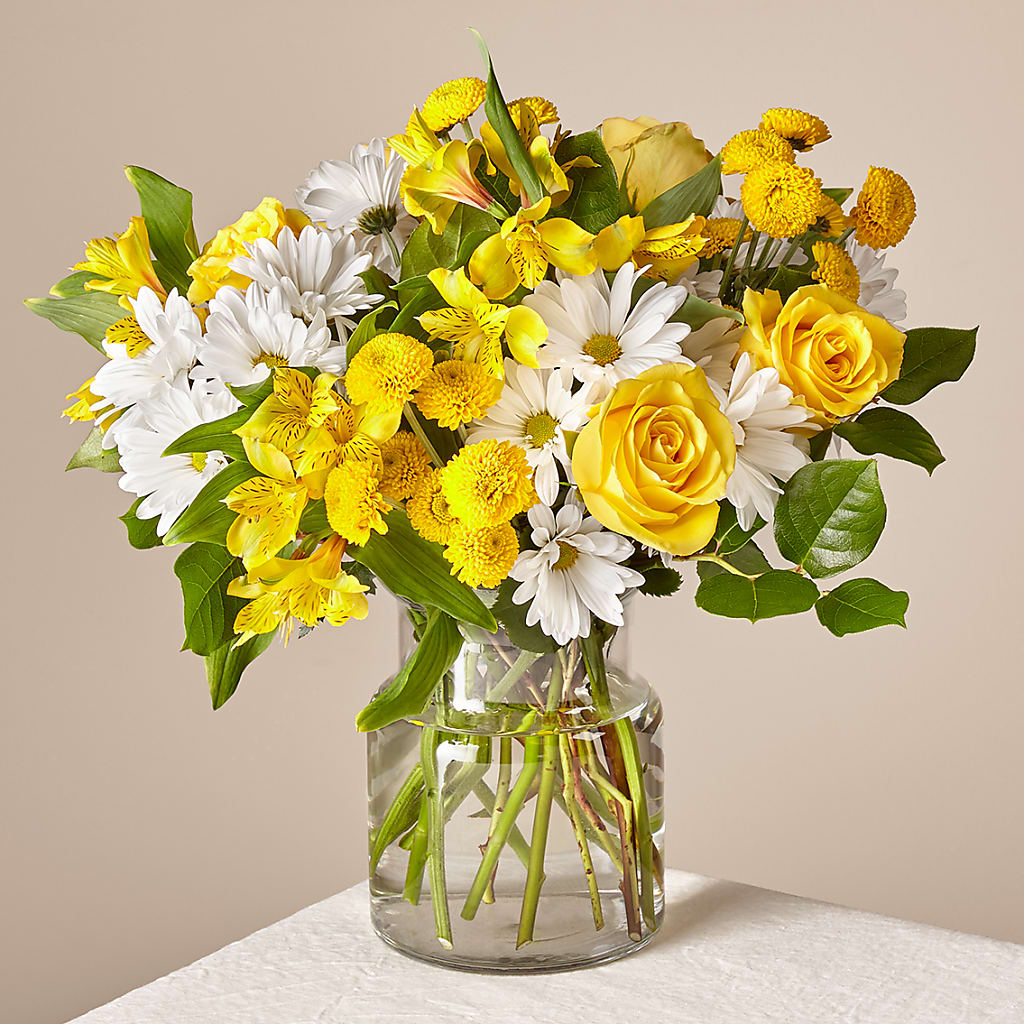 Sunny Sentiments Bouquet – Burlington In Bloom Inc, Burlington IA