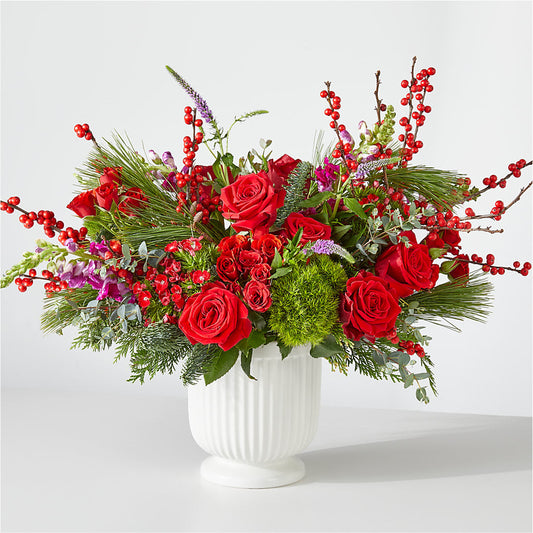 Big Red Bow Bouquet –  Burlington In Bloom Inc, Burlington IA