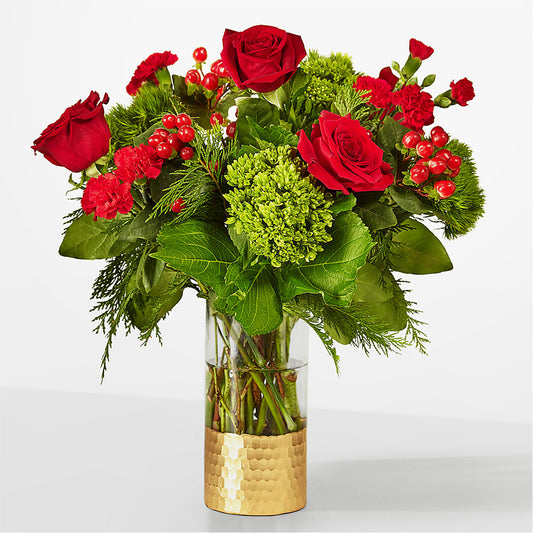 Plaid Throw Bouquet –  Burlington In Bloom Inc, Burlington IA