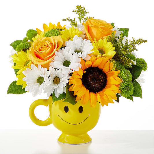 Be Happy Bouquet –  Burlington In Bloom Inc, Burlington IA