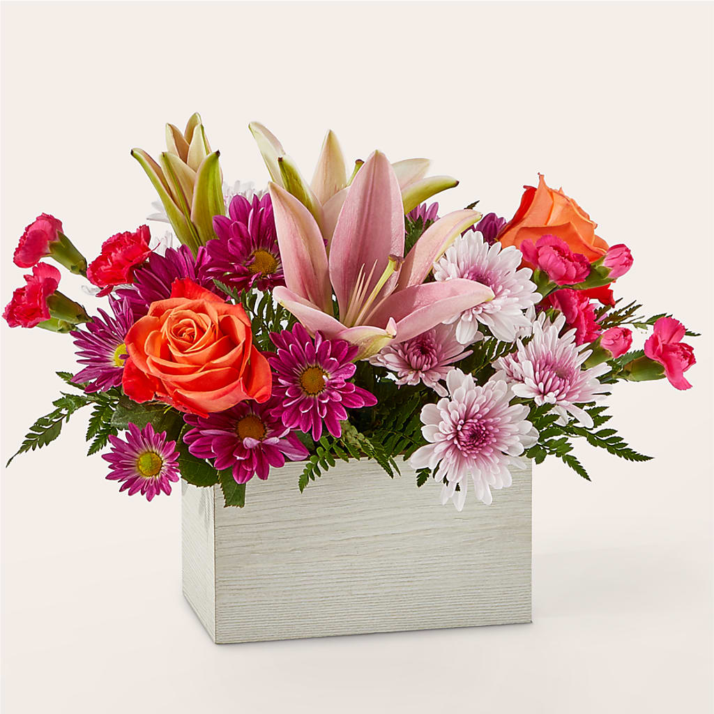 Light of My Life Box Bouquet –  Burlington In Bloom Inc, Burlington IA