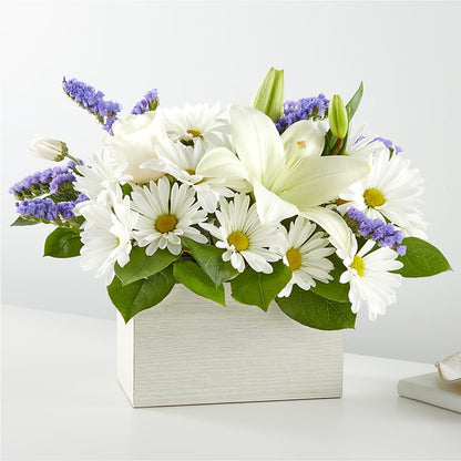 Beyond Blue Box Bouquet –  Burlington In Bloom Inc, Burlington IA