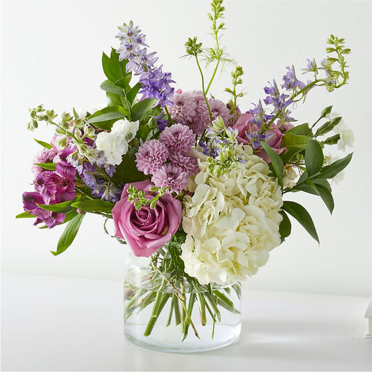 Violet Caress Bouquet –  Burlington In Bloom Inc, Burlington IA