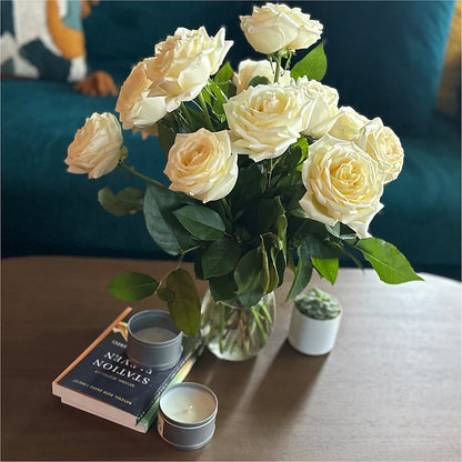 Long Stem Yellow Rose Bouquet –  Burlington In Bloom Inc, Burlington IA