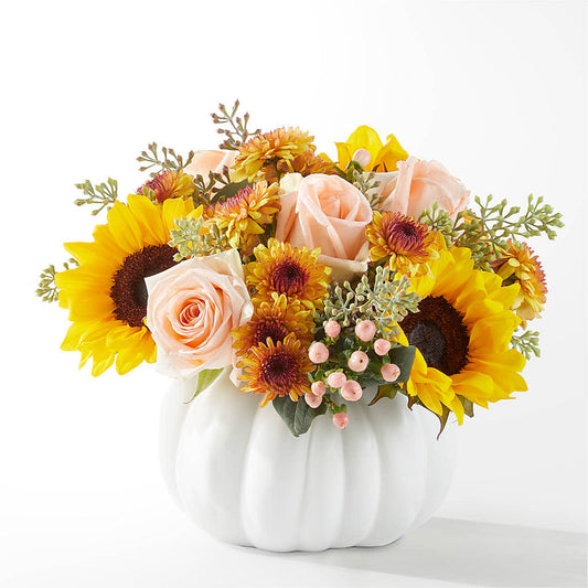 Pumpkin to Talk About Bouquet –  Burlington In Bloom Inc, Burlington IA