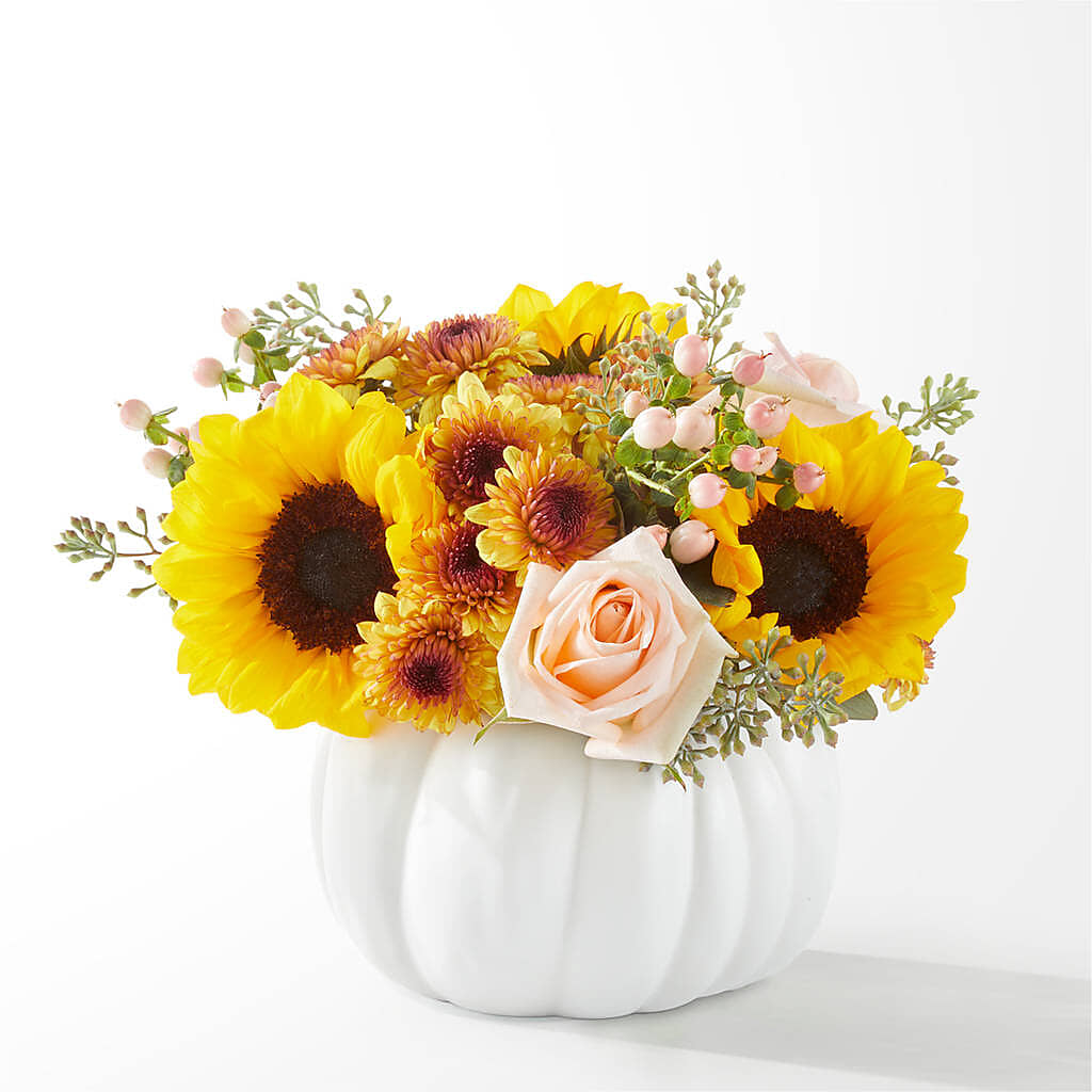 Pumpkin to Talk About Bouquet –  Burlington In Bloom Inc, Burlington IA