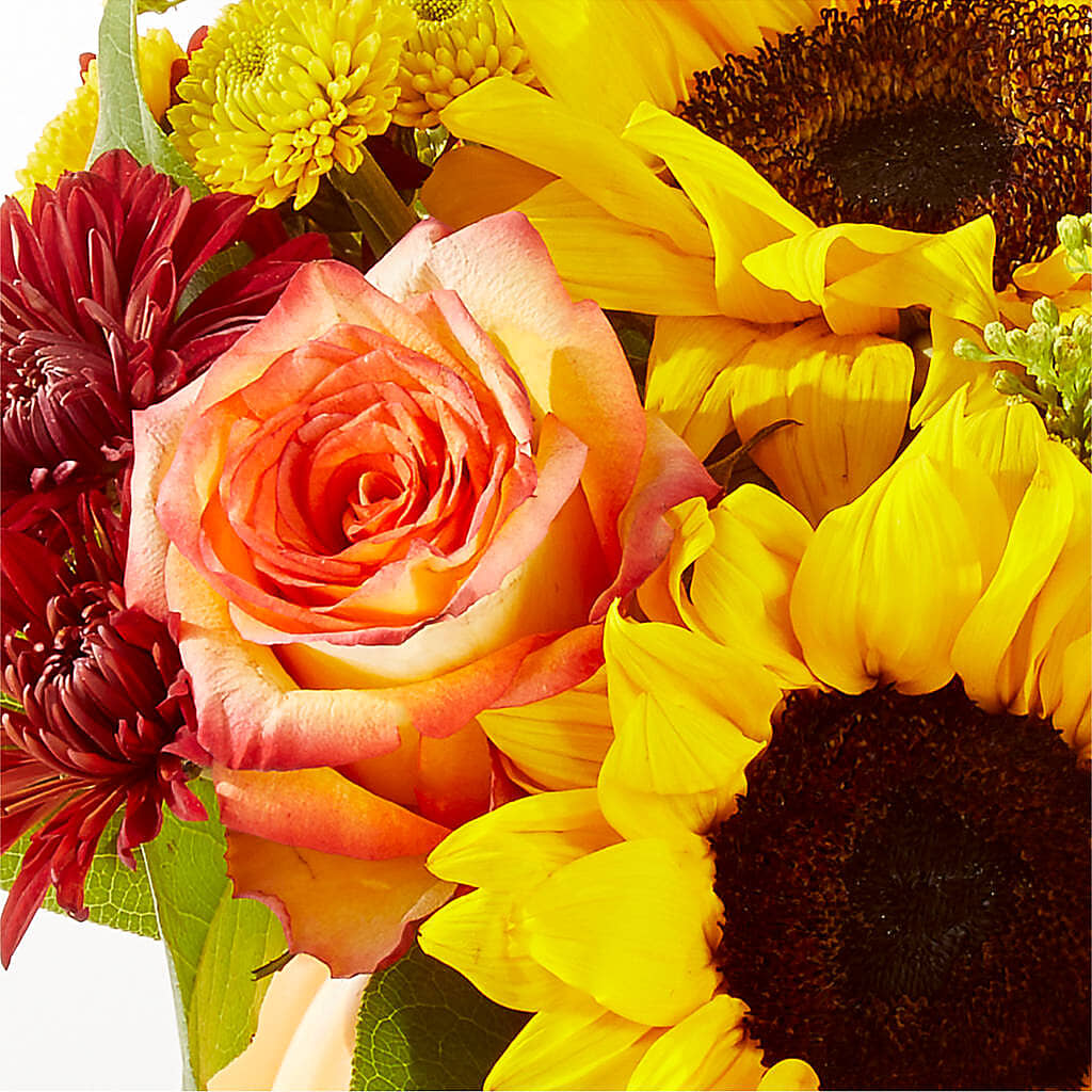 Golden Gourd Pumpkin Bouquet –  Burlington In Bloom Inc, Burlington IA
