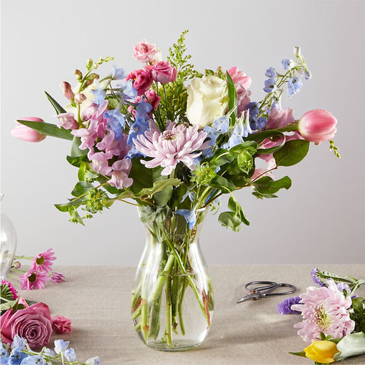 Pastel Tradition - A Florist Original –  Burlington In Bloom Inc, Burlington IA