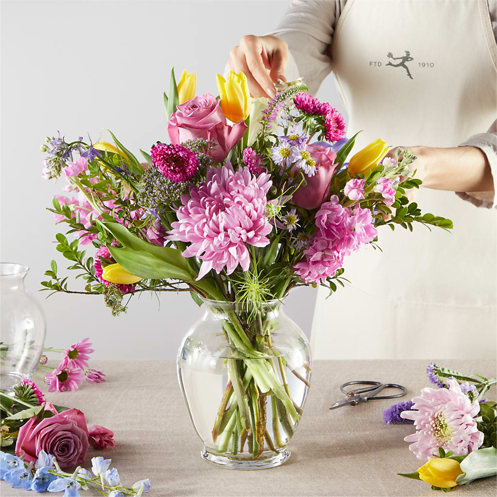 Pastel Tradition - A Florist Original –  Burlington In Bloom Inc, Burlington IA