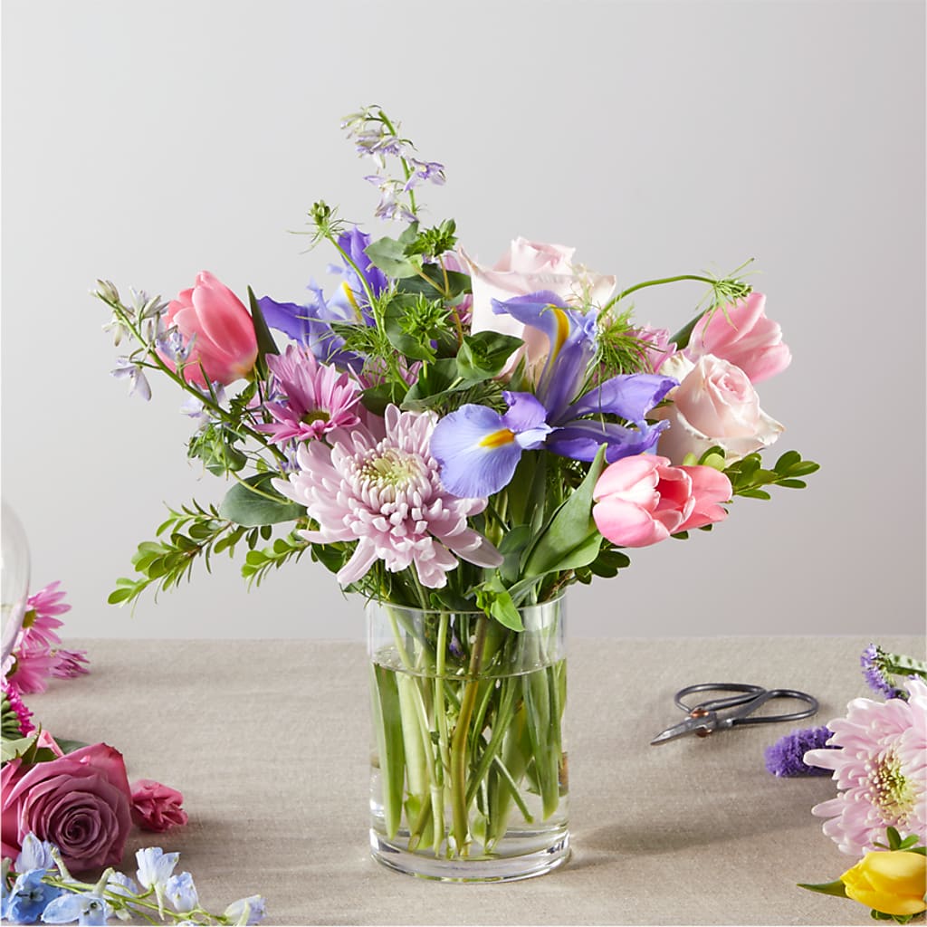 Pastel Tradition - A Florist Original –  Burlington In Bloom Inc, Burlington IA