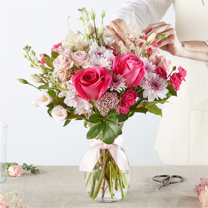 Pink Ribbon - A Florist Original –  Burlington In Bloom Inc, Burlington IA