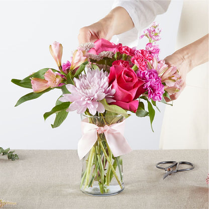 Pink Ribbon - A Florist Original –  Burlington In Bloom Inc, Burlington IA