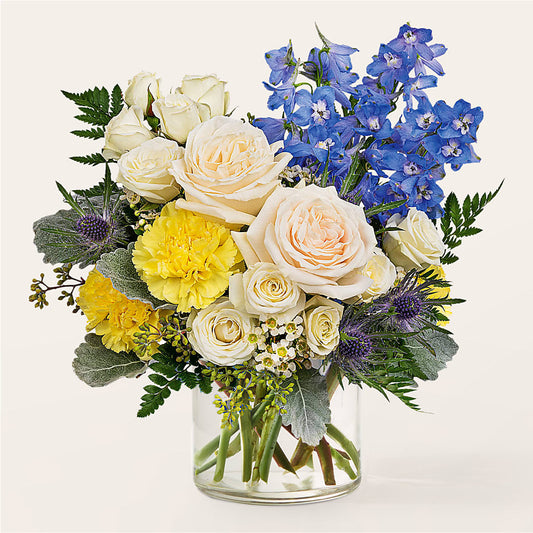 Lemon Sorbet Bouquet –  Burlington In Bloom Inc, Burlington IA