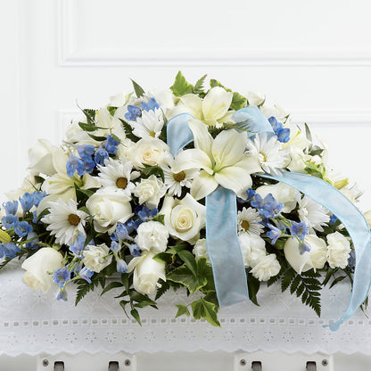 Tender Treasure Casket Spray –  Burlington In Bloom Inc, Burlington IA