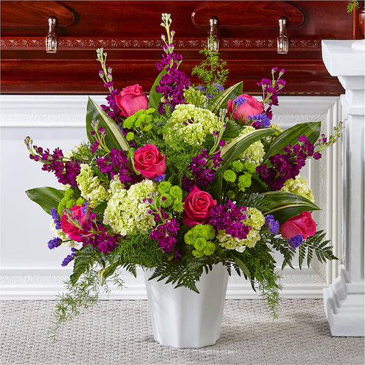 Beautiful Horizons Floor Basket –  Burlington In Bloom Inc, Burlington IA