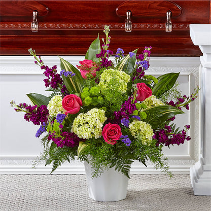 Beautiful Horizons Floor Basket –  Burlington In Bloom Inc, Burlington IA