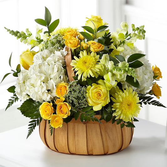 Rustic Remembrance Basket –  Burlington In Bloom Inc, Burlington IA