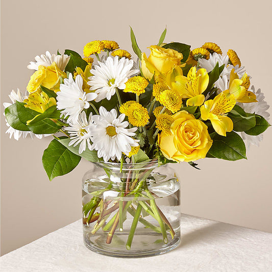 Sunny Sentiments Bouquet –  Burlington In Bloom Inc, Burlington IA