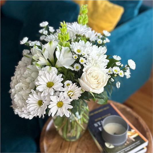 Classic Ivory – A Florist Original –  Burlington In Bloom Inc, Burlington IA