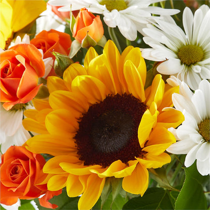 Sun-drenched Blooms Bouquet –  Burlington In Bloom Inc, Burlington IA
