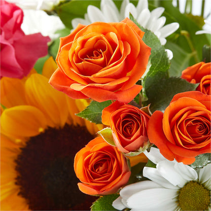 Sun-drenched Blooms Bouquet –  Burlington In Bloom Inc, Burlington IA