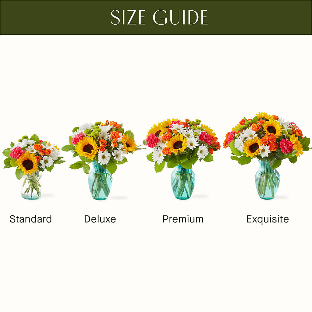 Sun-drenched Blooms Bouquet –  Burlington In Bloom Inc, Burlington IA