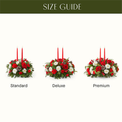 Holiday Soiree Centerpiece –  Burlington In Bloom Inc, Burlington IA