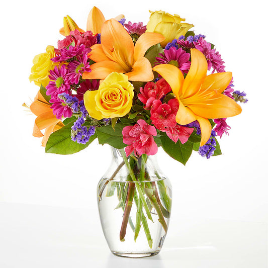 Colorful Visions Bouquet –  Burlington In Bloom Inc, Burlington IA